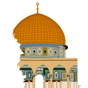 Print - Dome of the Rock - A5