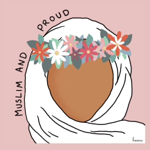 Print - Muslimah and Proud - A5